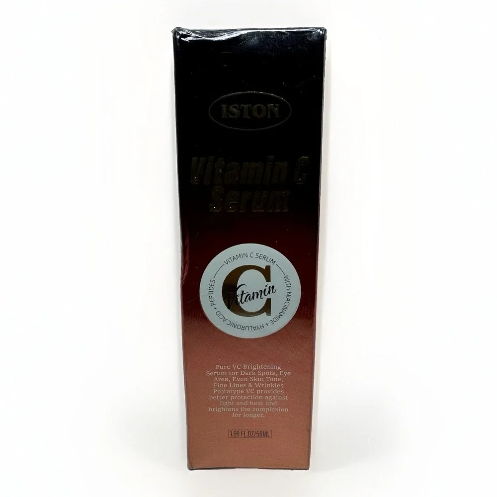ISTON Vitamin C Serum 50ml Hyaluronic Acid Niacinamide VC Facial Serum Sealed